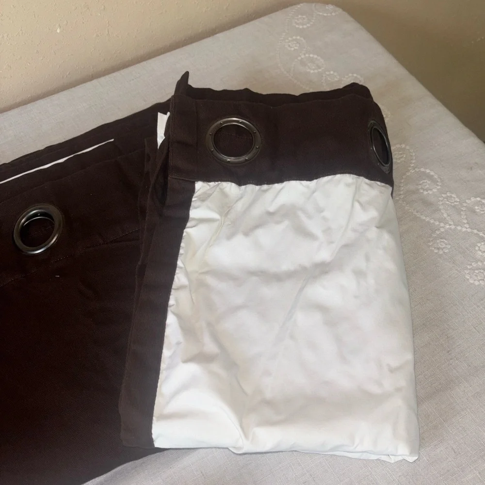 Brown Blackout Curtains